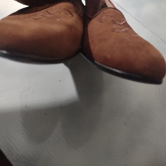 Rockport Womens Suede Brown Slip on Dress Shoe Flats Size 6.5 - Picture 7 of 13